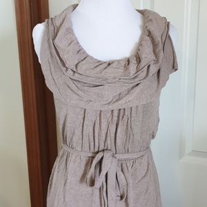 JCREW grecian draped style jersey dress